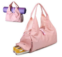 Bolsa De Yoga Para Mujeres Y Hombres Bolsa De Deporte De Viaje Nylon Capacidad 20-35L Para Gimnasio Y Fitness Con Almacenamiento Para Zapatillas - details 4
