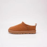 Botas De Nieve Para Mujer Con Piel De Oveja Y Lona De Lana Térmica Botines De Tobillo Slip-On Zapatos Casuales De Invierno - details 1