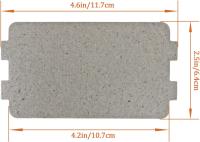 5PCS Placa De Mica Para Microondas Universal 116x65mm Hoja De Mica Para Toaster Midea Secador De Pelo Calentador Compatible Con Microondas - details 4
