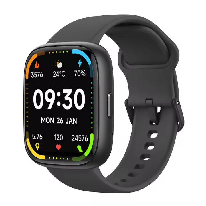 Reloj Inteligente Hombre Mujer, 1.83" Pantalla IP68 Alexa, Monitoreo Salud 24/7, 100 Modos Deporte, Bluetooth Llamadas, Compatible Android iOS