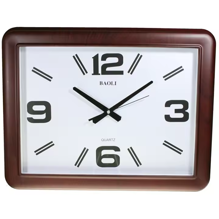 BVC Reloj de Pared Baoli Mod.7763 Rectangular - Diseño Moderno - 1