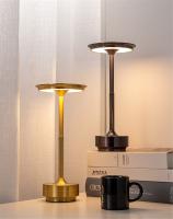 Lámpara De Escritorio LED Recargable Impermeable De Aleación De Aluminio Con Iluminación Para Lectura Y Camping Estilo Moderno Metal Negro - details 0