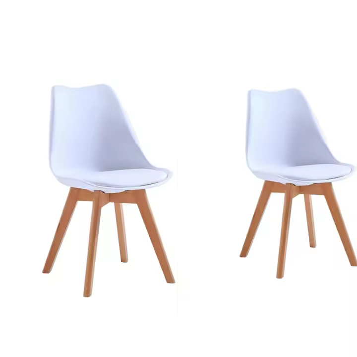 Mesa de comedor nórdica de redondo pata ancho comedor para cocina, escritorio de estudio para el hogar,silla tulipán con patas de madera COMEDOR mesa de centro de madera moderna, mesa Rectangular de oficina y conferencia, 60 70 80CM - 1