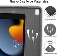 Funda con Teclado Español Ñ compatible con Sams Galax A11+/Tab A9+ 11''(SM-X210/X216/X218/ SM-X230/X235/X236, Teclado Español Ñ Bluetooth Inalámbrico Desmontable con Funda y Portalápices compatible con Sam Gala Tab A9 Plus 11 Pulgadas - details 5
