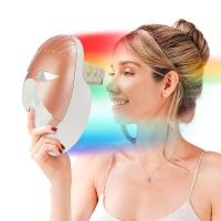 Máscara Facial LED Sin Cable De 7 Colores Máscara De Momia Egiptia Cléopatra 630nm Luz Roja Inteligente Para El Rostro Equipo De Cuidado De La Piel - details 2