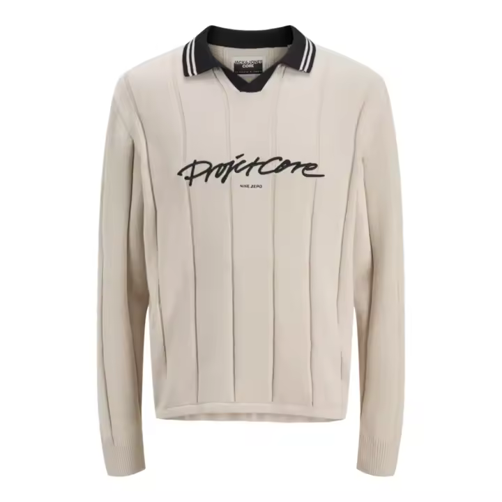 JACK&JONES 12277991 JCOWINTER SPORT KNIT POLO STYD AW27 Hombre Jersey Chaleco Punto Jersey 29521 - 1