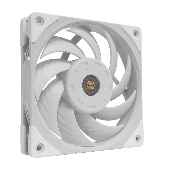 Mars Gaming MF-NC, Ventilador PC PWM 120mm, Rodamiento FDB de Cobre Hiperbalanceado, Ventilador Silencioso con Diseño de Aspas Híbridas, Ventilador Ordenador Profesional Negro o Blanco - 1