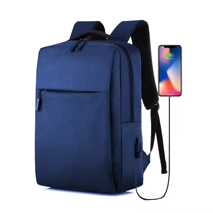 Mochila para trabajo o univerdidad, con puerto USB y compartimento portatil - 1