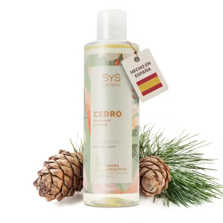 Aroma Lámpara Catalítica Cedro 250ml SYS Aromas - 1