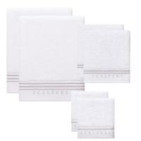 Set 6 de toallas de baño calavera (2x tocador 30x50cm + 2x manos 50x90cm + 2x baño 70x140cm) 100%algodón varios colores Scalpers Home - details 0