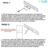 Lámpara De Pared LED De Acrílico Original Diseño Nórdico 6W Sconce Para Balcón Pasillo Lámparas De Noche Para Dormitorio Decoración De Hogar - details 15