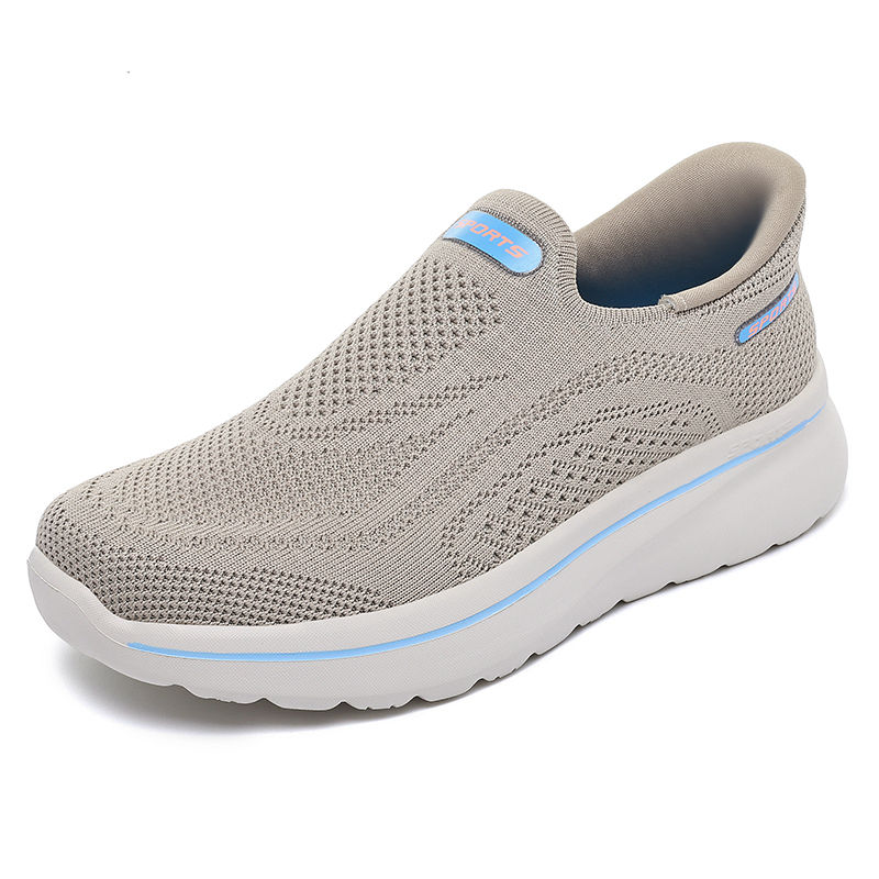 Zapatos Casual Transpirables Para Mujer Zapatillas De Caminar Al Aire Libre Antideslizantes Slip on Flats Vulcanizados