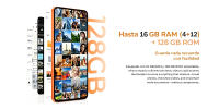 OUKITEL C26 Teléfono Móvil 6.63" 16GB+128GB 5150mah 90Hz Android 16 Octa-Core Dual sim 4G Smartphone Libre - details 2
