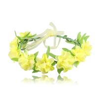 Corona De Flores Para Niñas Diadema De Flores Azul Y Rosa Estilo Princesa Accesorio De Cabello Para Mujeres Y Niñas Para Bodas Y Fiestas De Playa - details 7