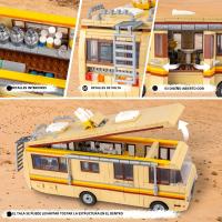 Conjunto De Construcción DIY Breaking Bad 986 Piezas Coche De La Banda Educativo Para Niños Y Niñas Regalo De Navidad Para Cumpleaños - details 2