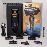 Kemei Afeitadora Eléctrica Para Hombres Trimmer De Pelo Profesional Corte De Barba Máquina De Corte De Pelo Afeitadora Eléctrica - details 5