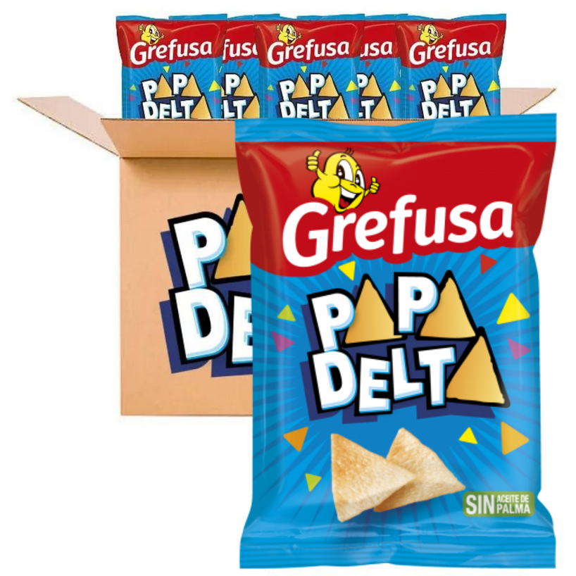 Snacks Papadelta Original 30 bolsas de 19 gramos Grefusa 8413164004890 112627