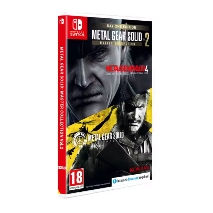METAL GEAR SOLID MASTER COLLECTION VOL.2 SWITCH - Nuevo a Estrenar - PAL España - Meridiem Games - Konami - Nintendo - 1