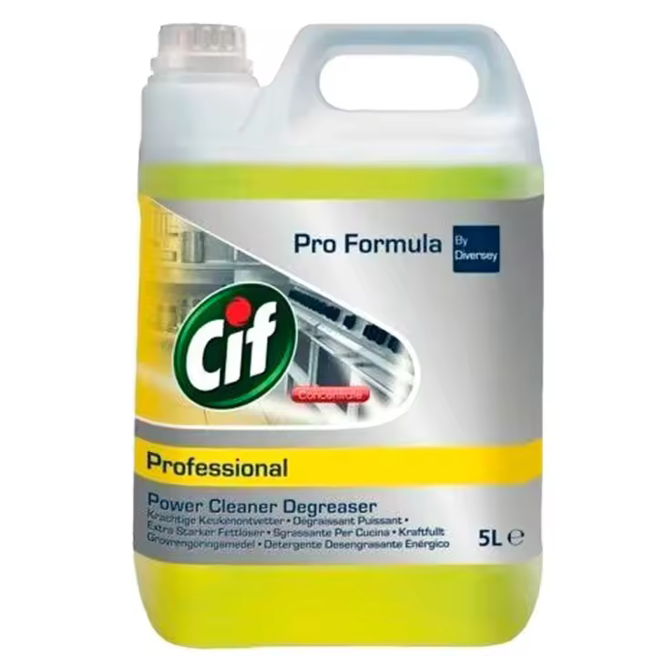 Desengrasante Concentrado Diversey 5L - Elimina Fácilmente Suciedad en la Cocina - Perfume Agradable - Gran Durabilidad - 1