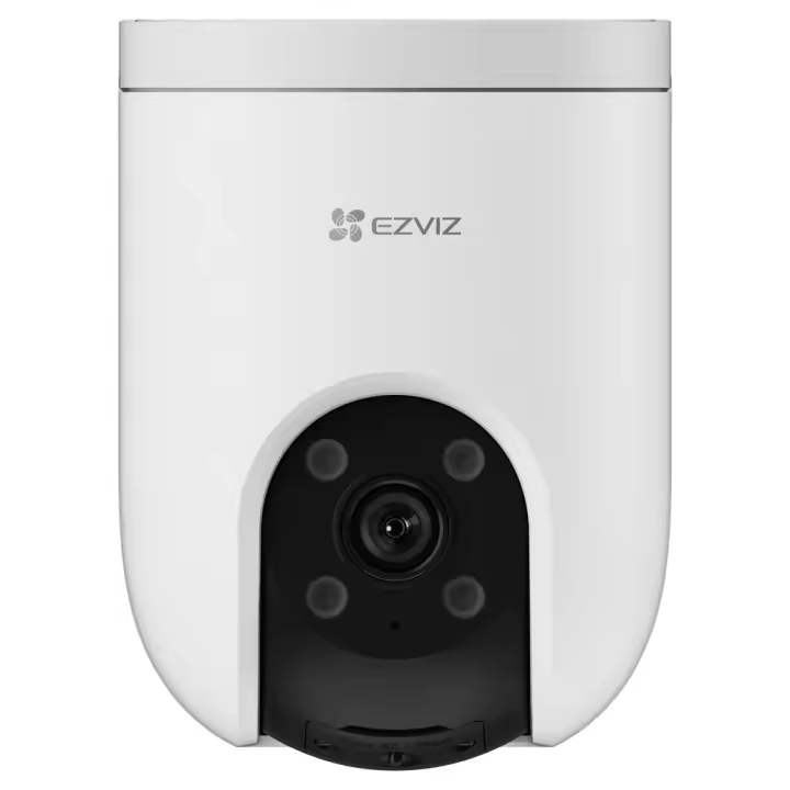 Ezviz H8c POe 2k Cámara de vigilancia externa Movimiento horizontal y vertical Alimentación a través de Ethernet Visión panorámica Seguimiento automático Detección de personas Visión nocturna a colo Defensa activa Diseño resistente a la intemperie - 1