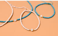 Collar De Inicial Con Piedra Facetada En Oro Acero Inoxidable Colgante De Letra Para Mujer Joyería De Moda Diseño De LA LUNA - details 5