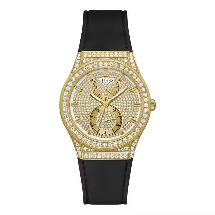 Guess Reloj Mujer Analogico Cuarzo con Correa de Silicona GW0439L2 - 1