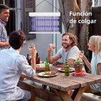 Lámpara Repelente De Mosquitos Y Volátiles Comercial Con Fotocatalista UV UVA Luz LED Silenciosa Para Habitación Y Hogar - details 4