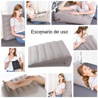 Almohada De Viaje Para Camping Soporte De Rodilla Inflable Elevación De Piernas Almohada De Espalda Portátil De PVC Para Descanso Y Uso Diario - details 6