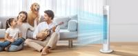 Ventilador de Torre Silencioso Aigostar con Mando a Distancia, Oscilación 70°, Temporizador 7H, 3 Modos y 3 Velocidades, Ventilador de Columna Ahorro Energético para Dormitorio - details 10