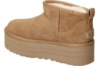 UGG | Botines UGG Classic Ultra Mini Platform para Mujer – Botines Australianos en Color Marrón Chesnut sin Cierre – Australianas con Plataforma Alta y Cómoda – Con Borreguito – Para Invierno – Moda - details 2