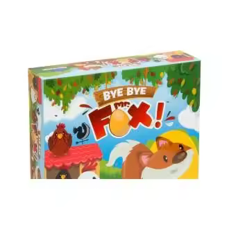 Mercurio Juego de Mesa Bye Bye Mr. Fox Cooperativo Protege Huevos Gallinas - 1