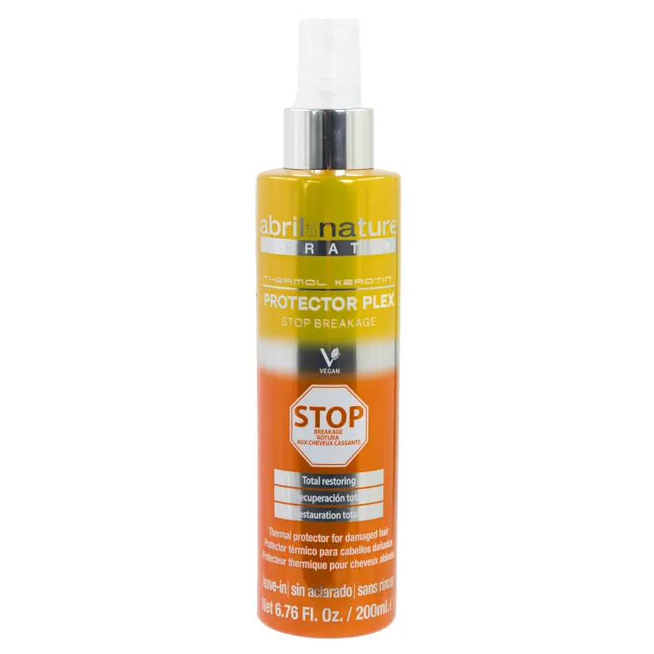 Protector térmico Plex Stop Rotura Recuperación Total ideal cabello teñido, decolorado o que ha pasado por procesos químicos agresivos abril et nature Cosmética Capilar - 1