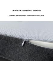 Cojín De Oficina De Espuma De Memoria Suave Para Mujer Almohadilla Ortopédica Para Coccyx Y Pelvis U-Shape Adecuado Para Adultos Removible Y Lavable Estilo Coreano - details 9