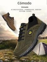 Zapatos Casuales De Cuero Para Hombres Y Mujeres Con Peluche Cálido Talla 49 Antideslizantes Transpirables Para Primavera Otoño Verano Y Invierno - details 2