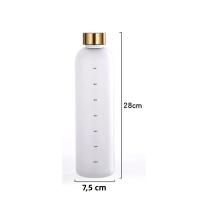 Botella De Agua 30oz Con Marcador De Tiempo Deportiva De Gran Capacidad Reutilizable Para Exteriores Viaje Portátil Sellada Bebida - details 17