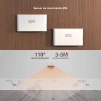 Luz Noturna LED Con Sensor De Movimiento Recargable Lámpara De Pared Y Armario Para Dormitorio Corredor Camping Verano - details 3