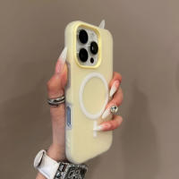 Funda De Teléfono Aesthetic Con Protección Antichoque Total Compatible Con Apple iPhone 17 16 11 12 13 14 15 plus pro Max Material PC + TPU Magnético - details 1