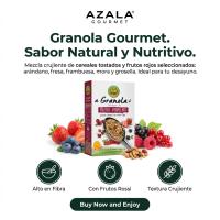 Cem Porcento Granola Crujiente Frutos Rojos - 350 g x 2 - Cem Porcento - details 0