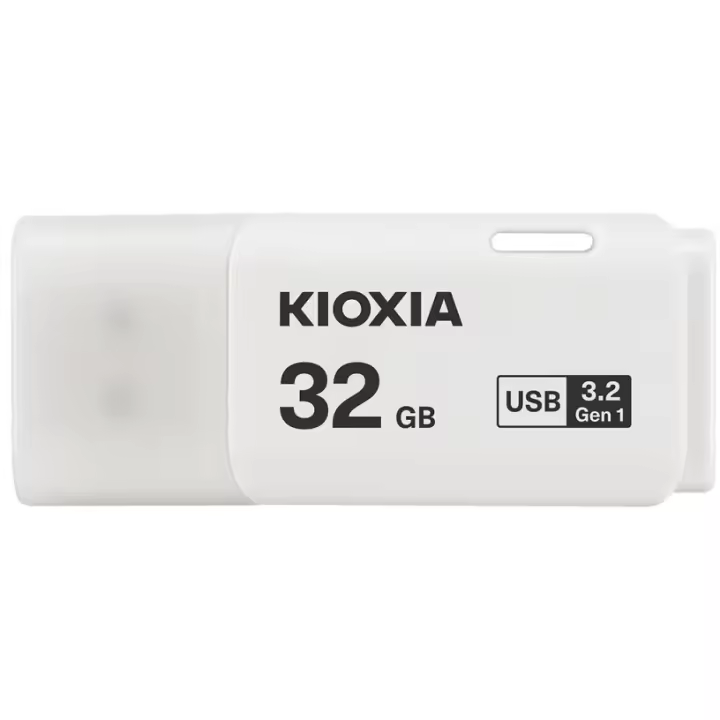 Kioxia transmemory u301 32gb usb 3.2 white - 1