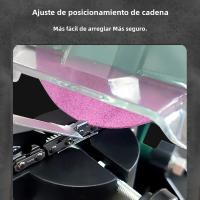 Afilador De Cadena De Motosierra Eléctrica Portátil 220W Ajustable En Ángulo 8500RPM Máquina De Afilar Cadenas Para Tratamiento De Hojas - details 4