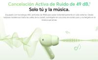 Auriculares – HONOR Earbuds A Pro, audifonos inalambricos, Cancelación Activa de Ruido de 49dB, Controlador Dinámico de 12.4mm, 42 Horas de Batería, Carga Rápida de 10 Minutos, IP54, Bluetooth 5.3, Conectividad Inteligente - details 6