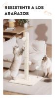 PETOO,Poste rascador XXL para gatos 40x40x83 cm – Rascador resistente con base estable, ideal para arañar, estirarse y cuidar las uñas de tu gato - details 5