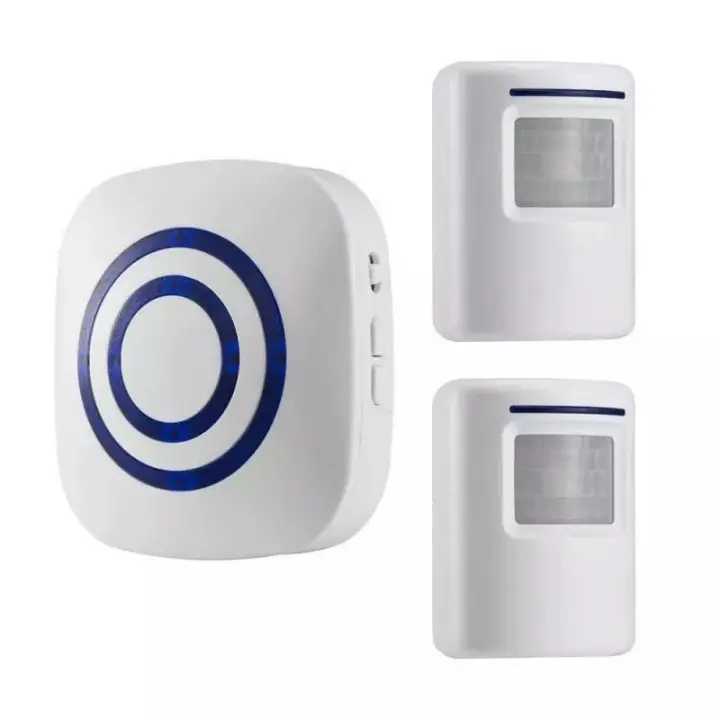 Timbre De Puerta Inalámbrico Sensor De Seguridad Llamada Bell Notificación Bell Ping Pong Prevenção De Segurança Sensor De Movimiento Inalámbrico - 1