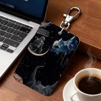 Llavero Rectangular A-AcotarS Court of Mist And Fury Portador De Tarjetas Y Credenciales Estudiantes Porta Tarjetas De Transporte - details 7