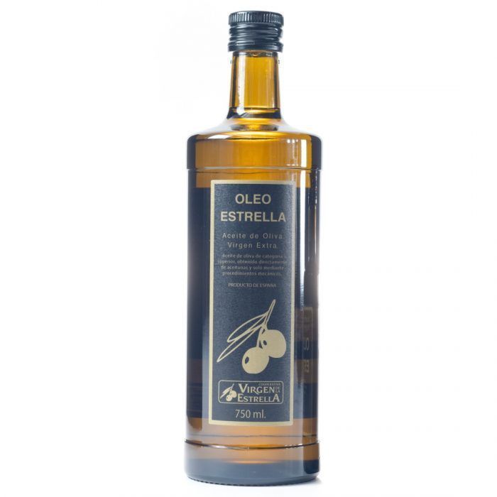 OLEOESTRELLA 6x750ml - Aceite Oliva Virgen Extra - Jaén - Andalucía - Aceite Cooperativa