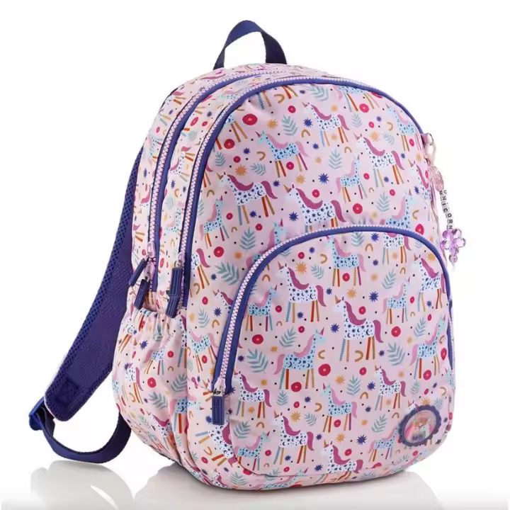 Mochila Triple Oslo Unicornio 27L Miquel Rius – Diseño Infantil, Poliéster Reciclado - 1