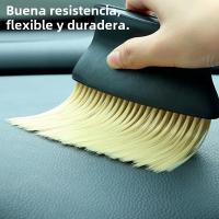 Cepillo De Limpieza Para Salidas De Aire Del Coche Herramienta De Limpieza Interior Duradera Y Suave Para Eliminar Polvo Y Artículos - details 5