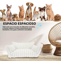 Sofá Para Gatos Y Perros Cama De Invierno Caliente Muebles De Lujo Fácil De Lavarse Y Retirar Funda De Seda Suave Para Pequeños Y Medianos Animales - details 6