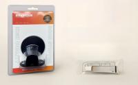 Parabrisas De Puerta Ajustable De Acero Inoxidable Magnético Fuerte Antigolpes Invisible Para Baño Sin Necesidad De Perforación - details 3