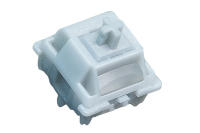 Gateron Smoothie Silver Switch Lineal Plata Para Teclado Mecánico Gaming Pre Lubed Full POM SMD 45g MX Stem - details 6
